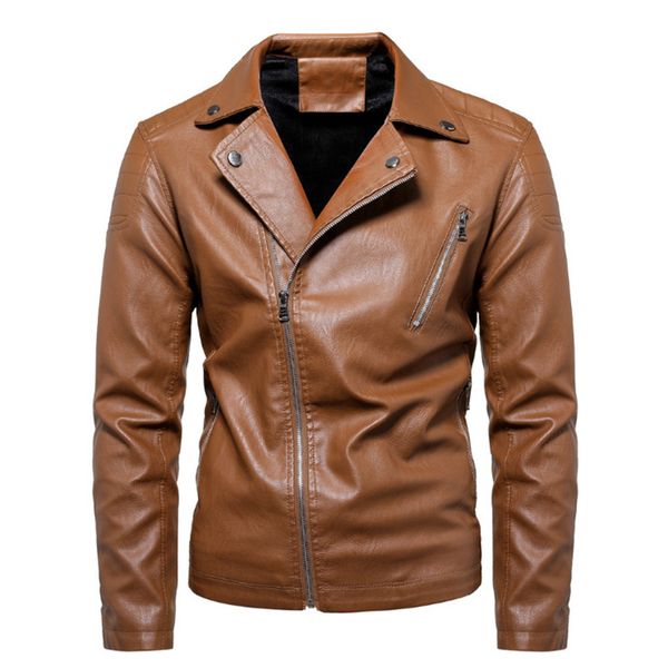 europe america retro motorcycle leather jacket men diagonal zipper pu coat men leather suede jacket chaqueta cuero hombre 6xl, Black
europe america retro motorcycle leather jacket men diagonal zipper pu coat men leather suede jacket chaqueta cuero hombre 6xl, Black