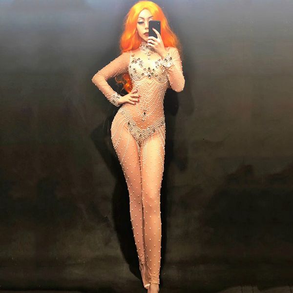 women nightclub costumes for singer dj costume performance rhinestone dress crystals jumpsuit costumes customize, Black;red
women nightclub costumes for singer dj costume performance rhinestone dress crystals jumpsuit costumes customize, Black;red