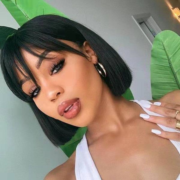 short wigs human hair short wig bob wig human hair wigs with bangs brazilian wig for black women non remy
short wigs human hair short wig bob wig human hair wigs with bangs brazilian wig for black women non remy
