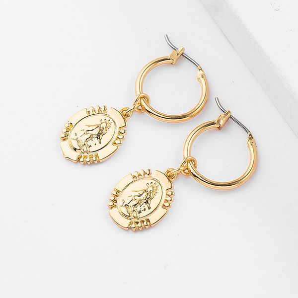 wtltc boho drop virgin mary hoop earrings for women oval coin huggies earrings hanging fashion small disk hoops jewelry, Golden;silver
wtltc boho drop virgin mary hoop earrings for women oval coin huggies earrings hanging fashion small disk hoops jewelry, Golden;silver