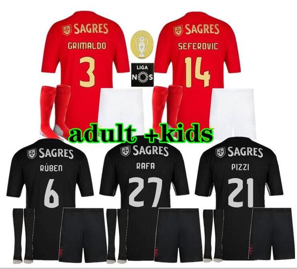 kids kit 20 21 benfica soccer jerseys home away 2020 2021 rafa j.weigl pizzi grimaldo rúben seferovic vinÃcius men football shirts, Black;yellow
kids kit 20 21 benfica soccer jerseys home away 2020 2021 rafa j.weigl pizzi grimaldo rúben seferovic vinÃcius men football shirts, Black;yellow