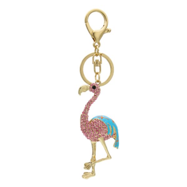 crystal bejeweled flamingo key chain bag charms key holder for women keyrings keyfobs, Silver
crystal bejeweled flamingo key chain bag charms key holder for women keyrings keyfobs, Silver
