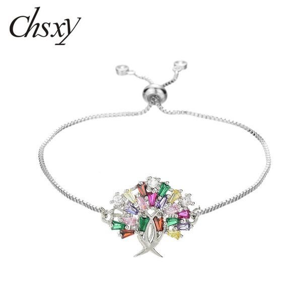 chsxy tree of life bracelet silver gold adjustable chain bangle fine rainbow cz zircon bracelet female crystal jewelry wristband, Golden;silver
chsxy tree of life bracelet silver gold adjustable chain bangle fine rainbow cz zircon bracelet female crystal jewelry wristband, Golden;silver