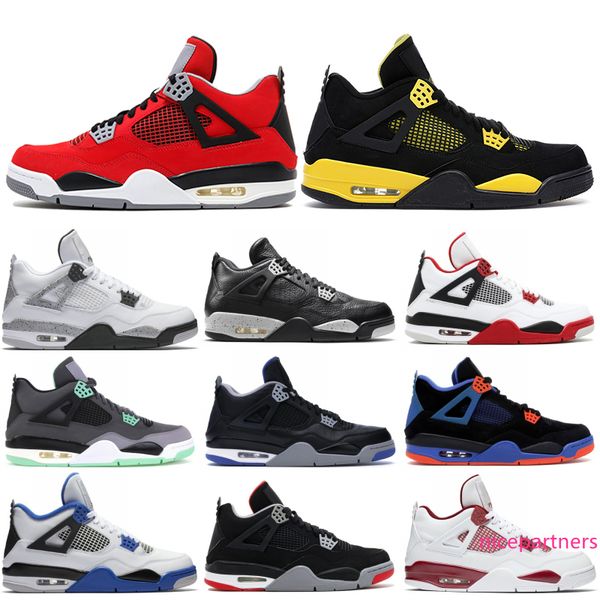 4 og мужская баскетбольная обувь 4s thunder columbia black gold royalty white cement высокое качество дизайнерские спортивные кроссовки 40-4
4 og мужская баскетбольная обувь 4s thunder columbia black gold royalty white cement высокое качество дизайнерские спортивные кроссовки 40-4