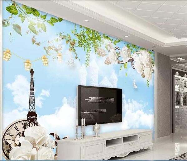 3d wallpaper custom p mural blue sky white clouds paris tower green fresh natural leaves background wall wall art canvas pictures
3d wallpaper custom p mural blue sky white clouds paris tower green fresh natural leaves background wall wall art canvas pictures