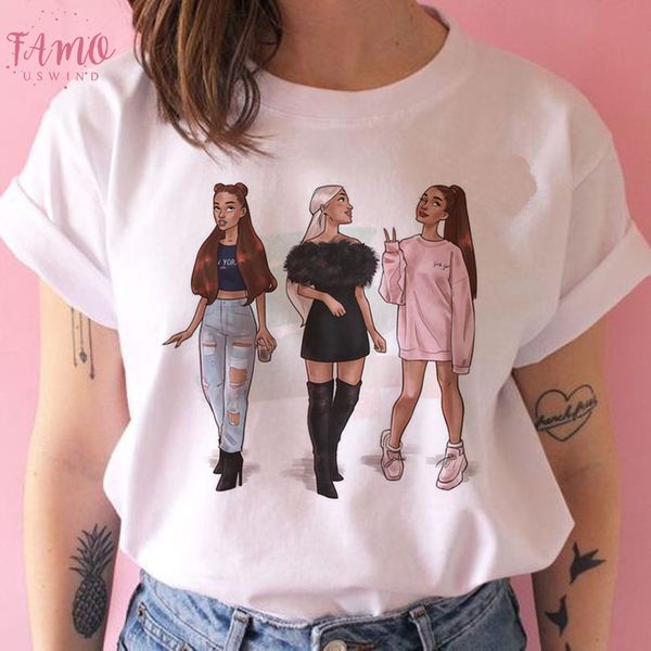 ariana grande women t shirt clothes girls women ulzzang casual tshirt harajuku ulzzang kawaii 90s t shirt female tee streetwear, White
ariana grande women t shirt clothes girls women ulzzang casual tshirt harajuku ulzzang kawaii 90s t shirt female tee streetwear, White