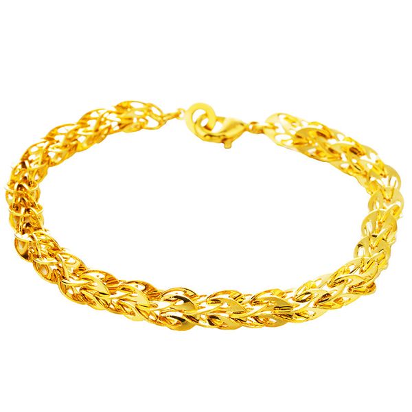 mother's bracelet 24k gold beads link chain mens womens bracelets bangle gold tone no fade charm transfer beads bracelet jewelry, Golden;silver
mother's bracelet 24k gold beads link chain mens womens bracelets bangle gold tone no fade charm transfer beads bracelet jewelry, Golden;silver