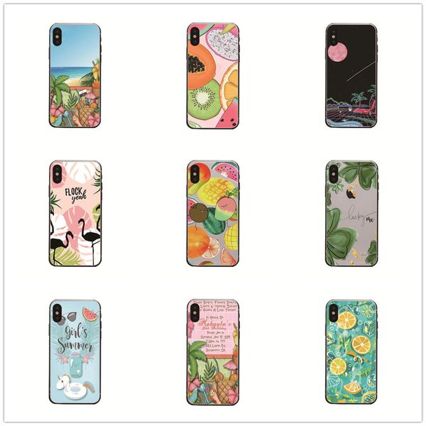 for iphone xr 6 7 8 x plus xs max summer cartoon fruit cell phone case painted transparent tpu soft anti-fall phone cases
for iphone xr 6 7 8 x plus xs max summer cartoon fruit cell phone case painted transparent tpu soft anti-fall phone cases
