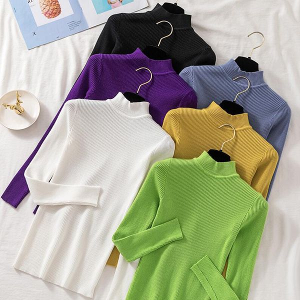 women sweater turtleneck 2019 autumn winter cashmere knitted sweater pullover long sleeve elasticity slim female tricot, White;black
women sweater turtleneck 2019 autumn winter cashmere knitted sweater pullover long sleeve elasticity slim female tricot, White;black