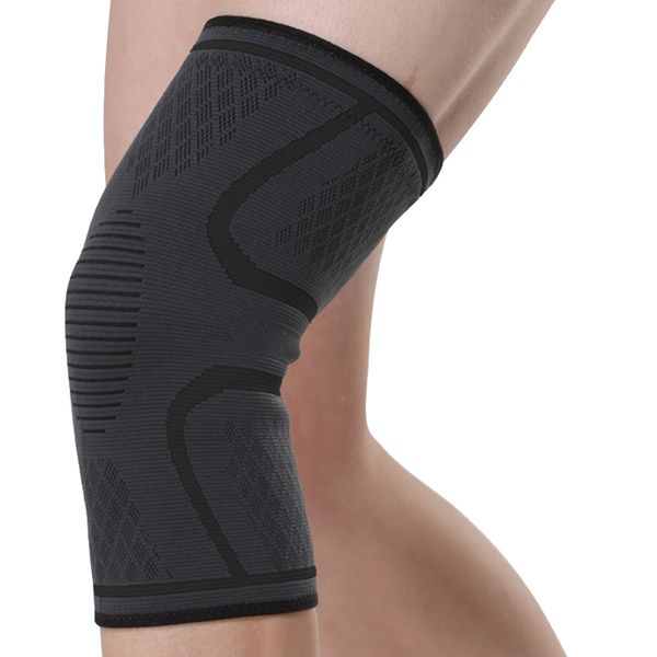 1pcs knee support professional protective sports knee pad breathable bandage brace basketball tennis cycling, Black;gray
1pcs knee support professional protective sports knee pad breathable bandage brace basketball tennis cycling, Black;gray