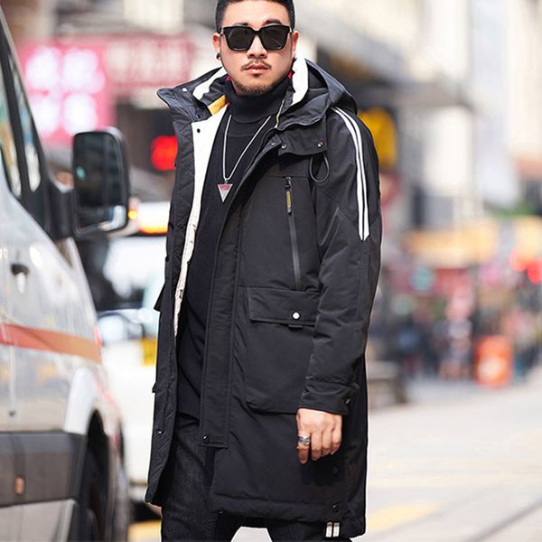 winter men jacket in the long windbreaker warm cool cotton thickening detachable hat brand hooded men jacket, Black
winter men jacket in the long windbreaker warm cool cotton thickening detachable hat brand hooded men jacket, Black