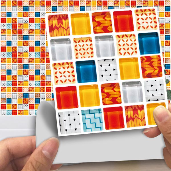 6pcs/set mosaic thicken waterproof tiles wall sticker home decor peel and stick art pvc tile wall decals for kitchen bathroom
6pcs/set mosaic thicken waterproof tiles wall sticker home decor peel and stick art pvc tile wall decals for kitchen bathroom