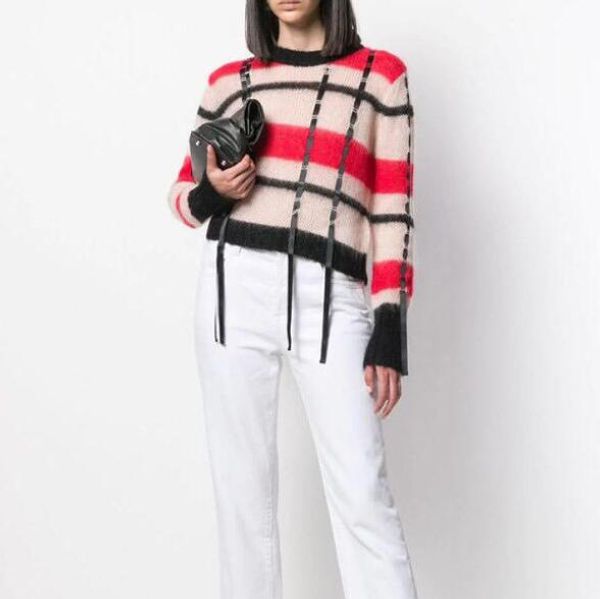 womens sweaters loose-fitting wool sweater size: average size length 51 shoulder width 39 chest circumference 94 sleeve length 62.5 cuff 20, White;black
womens sweaters loose-fitting wool sweater size: average size length 51 shoulder width 39 chest circumference 94 sleeve length 62.5 cuff 20, White;black
