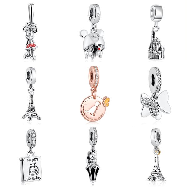 925 silver pendant eiffel tower mouse dinonaur butterfly cake squirrels castle dangle charm fit bracelets
925 silver pendant eiffel tower mouse dinonaur butterfly cake squirrels castle dangle charm fit bracelets