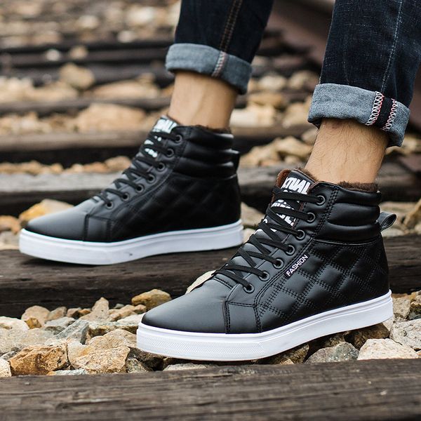 Super Warm Men Winter Boots for Men Warm Waterproof Rain Boots Shoes New Men's Ankle Snow Boot Botas Masculina Bota, Black
Super Warm Men Winter Boots for Men Warm Waterproof Rain Boots Shoes New Men's Ankle Snow Boot Botas Masculina Bota, Black