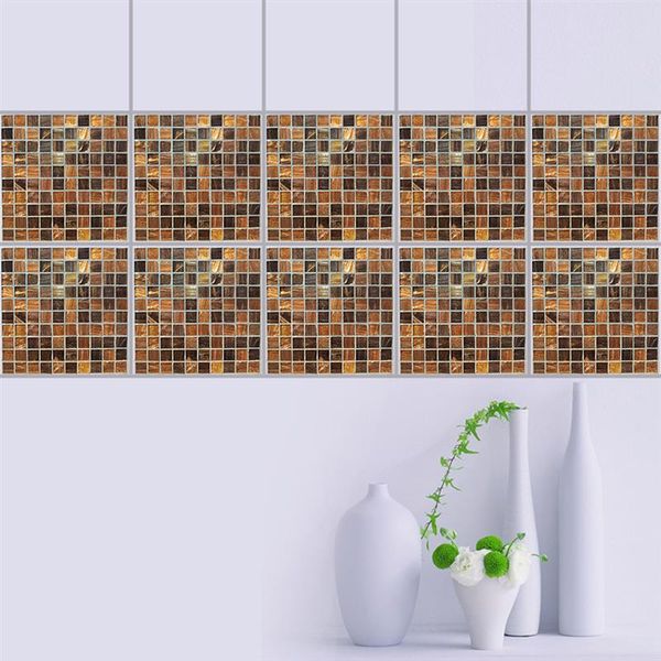 wall tile stickers 3d for bathroom kitchen mosaic brown pattern stickers decor adhesive waterproof pvc wallpaper 20*20cm
wall tile stickers 3d for bathroom kitchen mosaic brown pattern stickers decor adhesive waterproof pvc wallpaper 20*20cm