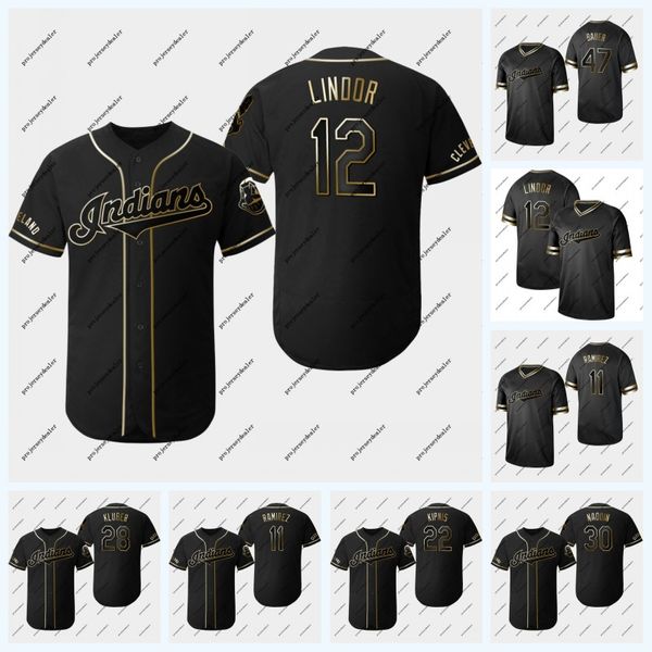 12 Lindor 2019 Golden Edition Mike Freeman Jose Ramirez Trevor Bauer Jason Kipnis Corey Kluber Max Moroff Daniel Schneemann Indians Jersey 
12 Lindor 2019 Golden Edition Mike Freeman Jose Ramirez Trevor Bauer Jason Kipnis Corey Kluber Max Moroff Daniel Schneemann Indians Jersey