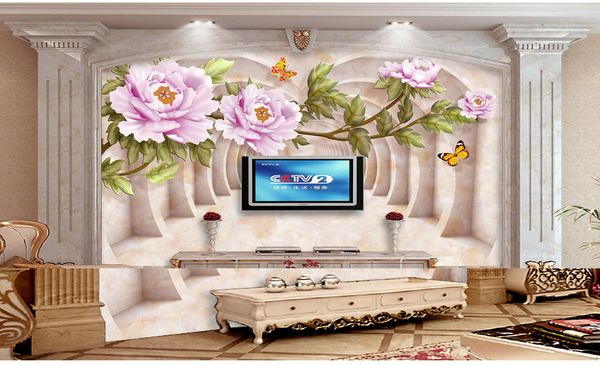 2019 delicate peony flower 3d roman space tunnel to customize the beautiful wallpaper you like
2019 delicate peony flower 3d roman space tunnel to customize the beautiful wallpaper you like