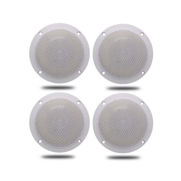 4 inch 2 way white marine waterproof outdoor speakers motorcycle boat car atv utv rv sauna room spa uv-proof music speaker
4 inch 2 way white marine waterproof outdoor speakers motorcycle boat car atv utv rv sauna room spa uv-proof music speaker