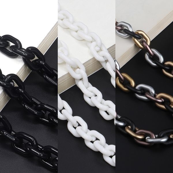 resin acrylic plastic black chain glasses simple environmental protection glasses chain anti-skid and anti-lost
resin acrylic plastic black chain glasses simple environmental protection glasses chain anti-skid and anti-lost