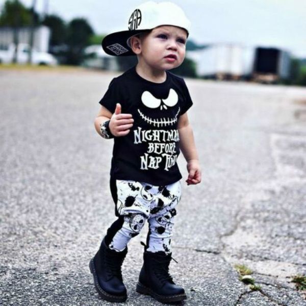 newborn kids baby boys skull halloween t-shirt harem fashion comfortable princess pants clothes hgfre, White
newborn kids baby boys skull halloween t-shirt harem fashion comfortable princess pants clothes hgfre, White