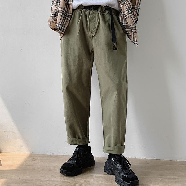 2019 autumn new harajuku korean version of the personality casual men's art straight pants joggers streetwear hip hop, Black
2019 autumn new harajuku korean version of the personality casual men's art straight pants joggers streetwear hip hop, Black