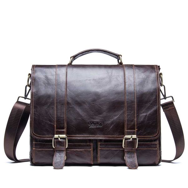 men's genuine leather briefcase for 14" lapbusiness men's shoulder bag vintage waterproof men briefcase handbag for men hot
men's genuine leather briefcase for 14" lapbusiness men's shoulder bag vintage waterproof men briefcase handbag for men hot