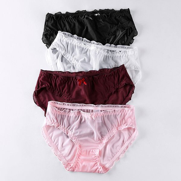 women's panties jeseca underwear lingerie low-rise mesh transparent seamless briefs plus size female underpants, Black;pink
women's panties jeseca underwear lingerie low-rise mesh transparent seamless briefs plus size female underpants, Black;pink