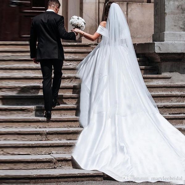 new luxurious bridal veils 3 meters real image wedding accessories ivory / white veils for bride cathedral cpa078, Black
new luxurious bridal veils 3 meters real image wedding accessories ivory / white veils for bride cathedral cpa078, Black