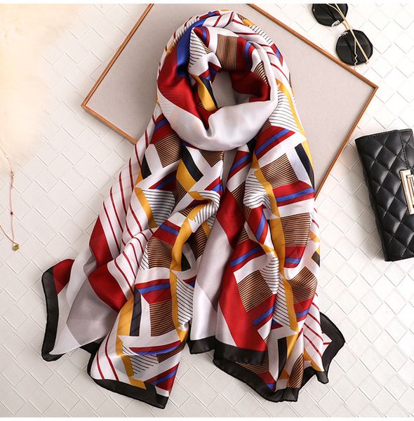 luxury women silk scarf design print female foulard hijab scarfs summer lady shawl beach cover-ups scarves wraps 2019 new
luxury women silk scarf design print female foulard hijab scarfs summer lady shawl beach cover-ups scarves wraps 2019 new