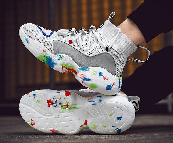 the latest est men's sports shoes mesh high help camouflage socks shoes breathable lightweight running shoes 7-12 ing
the latest est men's sports shoes mesh high help camouflage socks shoes breathable lightweight running shoes 7-12 ing