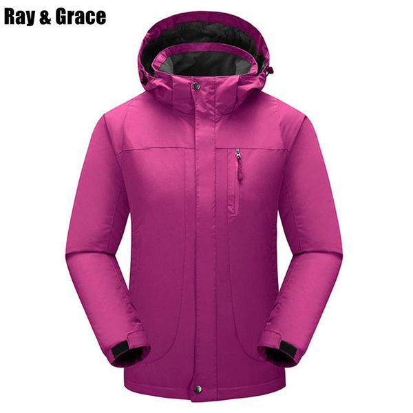 ray grace hiking jackets camping softshell outdoor jacket men windbreaker waterproof winter autumn thermal coat, Blue;black
ray grace hiking jackets camping softshell outdoor jacket men windbreaker waterproof winter autumn thermal coat, Blue;black