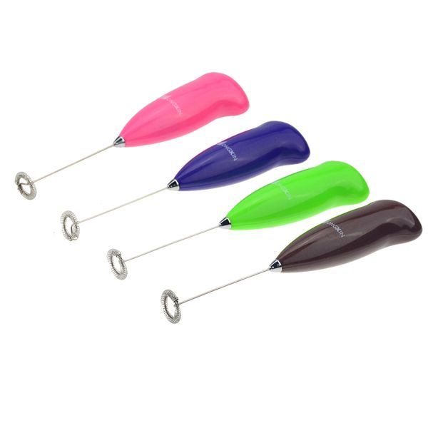 1pcs stainless steel hand-held home kitchen electric egg beater mini coffee and milk tea mixer daily useful egg tools
