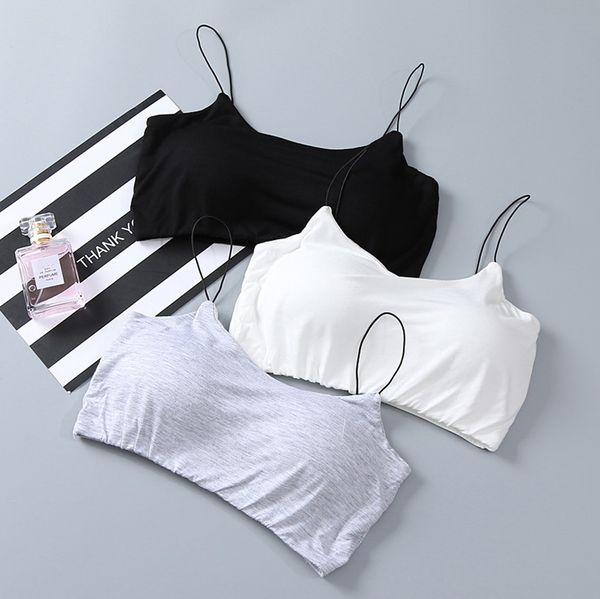 2019 new women wireless bra vest breathable chest pad wearing sports underwear fashion gift dropshipping, Black;white
2019 new women wireless bra vest breathable chest pad wearing sports underwear fashion gift dropshipping, Black;white