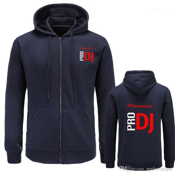 

zipper up sweatshirts mens rock rapper dj pro designer hoodies cardigans hooded, Black