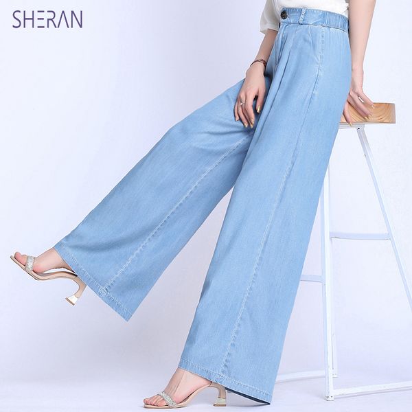 women's jeans 2021 pants womens wide leg high waist ice silk denim summer loose material trousers woman bottoms, Blue
women's jeans 2021 pants womens wide leg high waist ice silk denim summer loose material trousers woman bottoms, Blue