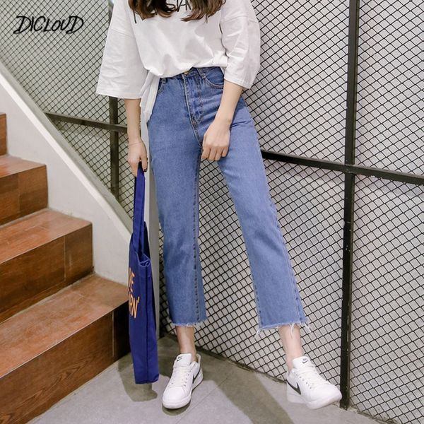 washed jeans women fashion high waist skinny flare pants female korean boyfriend style denim ankle-length pants, Blue
washed jeans women fashion high waist skinny flare pants female korean boyfriend style denim ankle-length pants, Blue