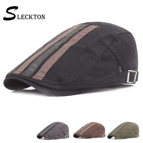 sleckton cotton newsboy cap flat cap peaked berets striped winter hats for men peaky blinders gatsby baker boy, Blue;gray
sleckton cotton newsboy cap flat cap peaked berets striped winter hats for men peaky blinders gatsby baker boy, Blue;gray