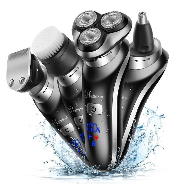 hatteker rotary electric shaver 4 in 1 facial electric razor for men usb rechargeable grooming kit beard wet dry shaving machine
hatteker rotary electric shaver 4 in 1 facial electric razor for men usb rechargeable grooming kit beard wet dry shaving machine