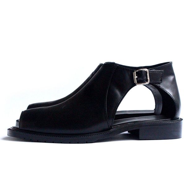 latest runway high mens peep toe gladiator shoes handmade genuine leather summer sandals male hollow out footwear plus size, Black
latest runway high mens peep toe gladiator shoes handmade genuine leather summer sandals male hollow out footwear plus size, Black