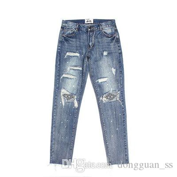 2020ss in stock version hip hop men new men new destroy jeans embroidered patches skinny jeans distressed jeans streetwear, Blue
2020ss in stock version hip hop men new men new destroy jeans embroidered patches skinny jeans distressed jeans streetwear, Blue