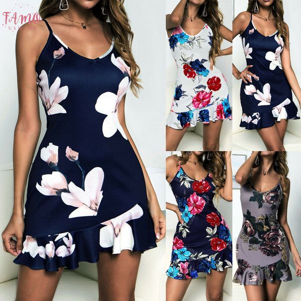 2020 women summer boho short mini dress evening party beach dress sundress lady floral sleeveless camis mini dress, Black;gray
2020 women summer boho short mini dress evening party beach dress sundress lady floral sleeveless camis mini dress, Black;gray