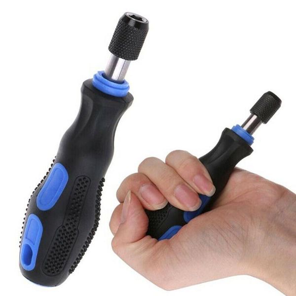 1pc 1/4 inch 6.35mm screwdriver handle multifunction non slip dismountable magnetic screw driver handle with soft rubber
1pc 1/4 inch 6.35mm screwdriver handle multifunction non slip dismountable magnetic screw driver handle with soft rubber