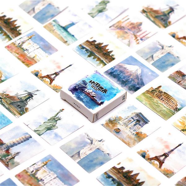 46pcs/pack round world paper envelope european style message card letter stationary storage paper sticker gift
46pcs/pack round world paper envelope european style message card letter stationary storage paper sticker gift