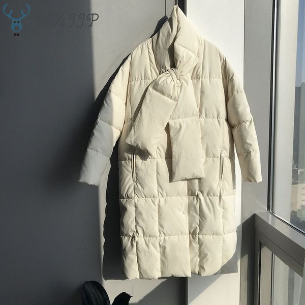 hxjjp 2019 winter new women's oversize down cotton coat with neckerchief cotton long jackets, Black
hxjjp 2019 winter new women's oversize down cotton coat with neckerchief cotton long jackets, Black