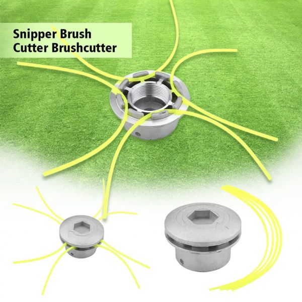 universal trimmer head aluminium strimmer head trimmer heads grass brush cutter lawn mower accessory with line
universal trimmer head aluminium strimmer head trimmer heads grass brush cutter lawn mower accessory with line