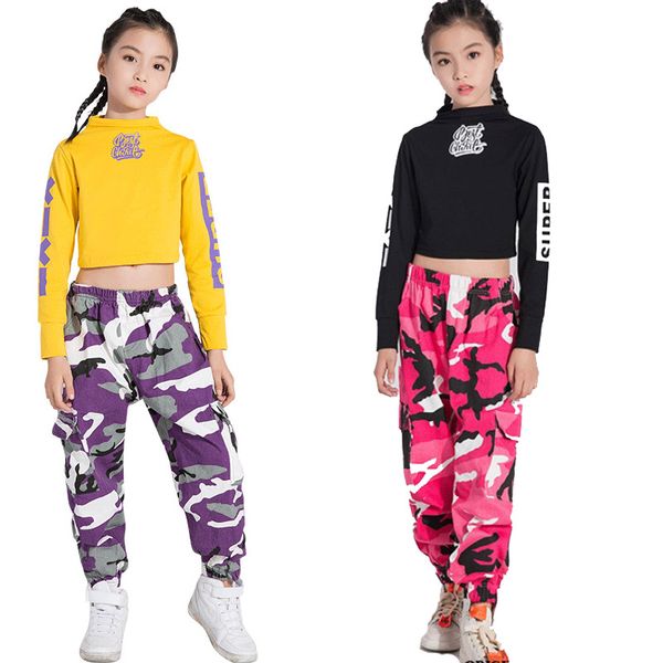 child hip hop costume kids hiphop street dance clothing long sleeve camouflage pants jazz dance costumes for girls, Black;red
child hip hop costume kids hiphop street dance clothing long sleeve camouflage pants jazz dance costumes for girls, Black;red