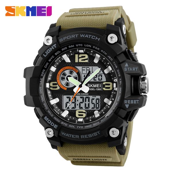 skmei sports watches men fashion multi-function chronograph digital quartz dual display wristwatches relogio masculino 1283, Slivery;brown
skmei sports watches men fashion multi-function chronograph digital quartz dual display wristwatches relogio masculino 1283, Slivery;brown