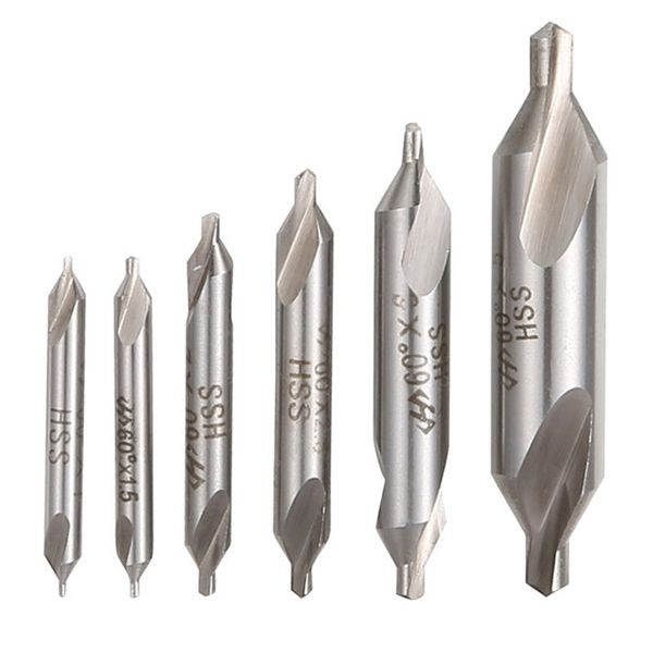 5 or 6pcs inch and metric size combined center drill bits 1.0mm 1.5 2 2.5 3 5mm spotting countersink drills for power tools
5 or 6pcs inch and metric size combined center drill bits 1.0mm 1.5 2 2.5 3 5mm spotting countersink drills for power tools