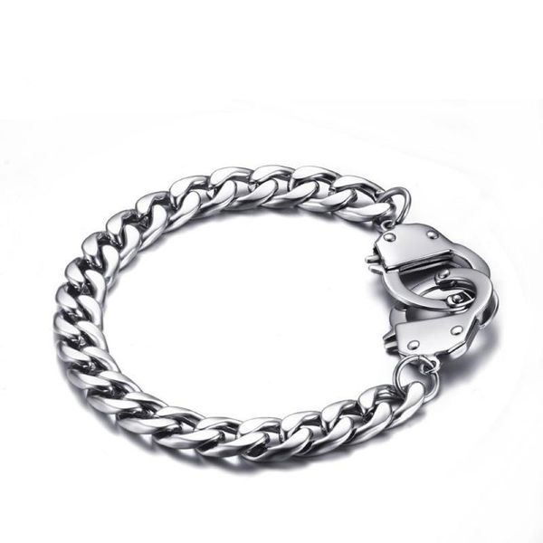 stainless steel bracelets bangles men miami cuban link handcuff bracelet curb chain bracelets black silver hip hop jewelry homme
stainless steel bracelets bangles men miami cuban link handcuff bracelet curb chain bracelets black silver hip hop jewelry homme